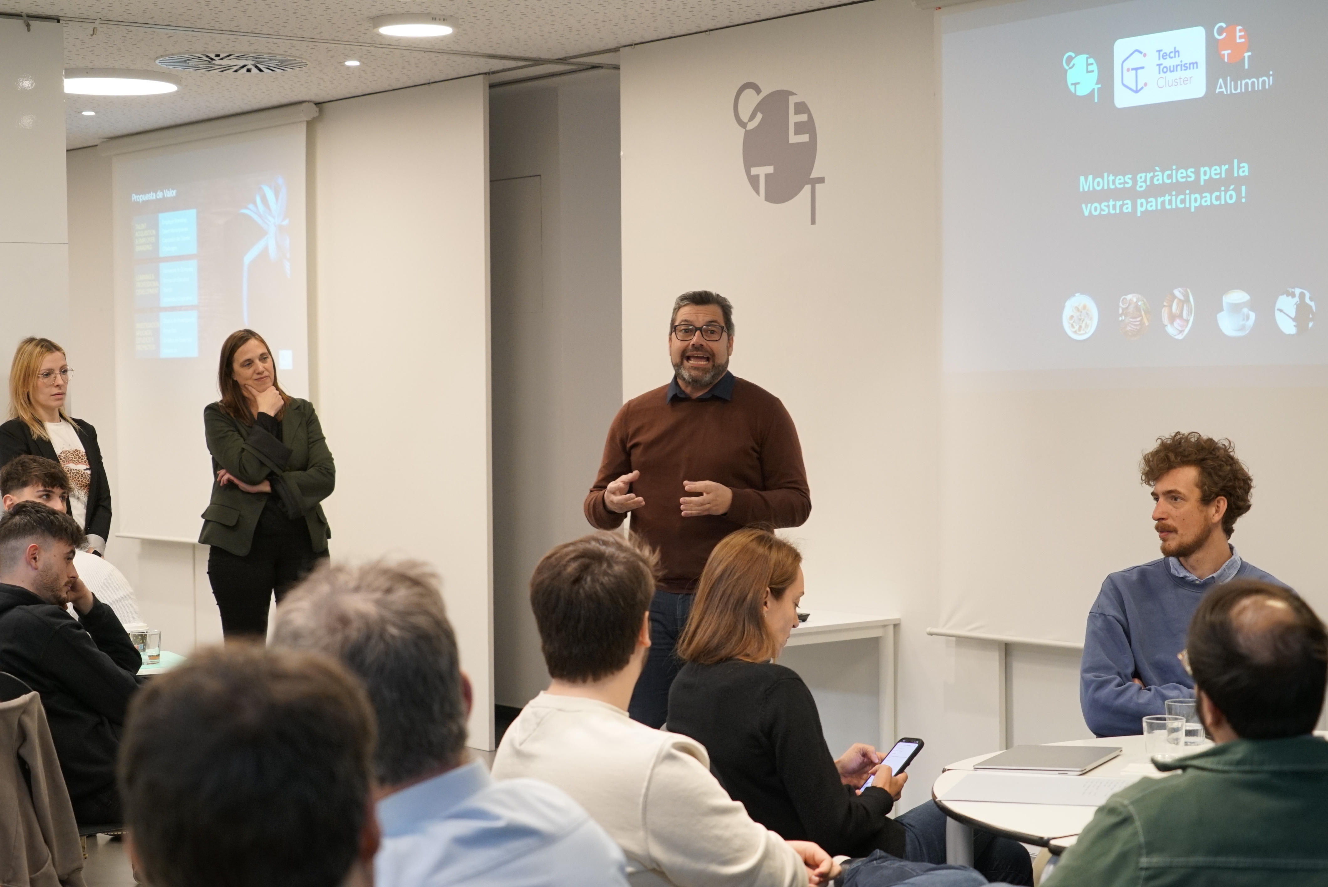 Photography from: Tech Tourism Cluster: una conexión del alumnado con el mundo emprendedor | CETT